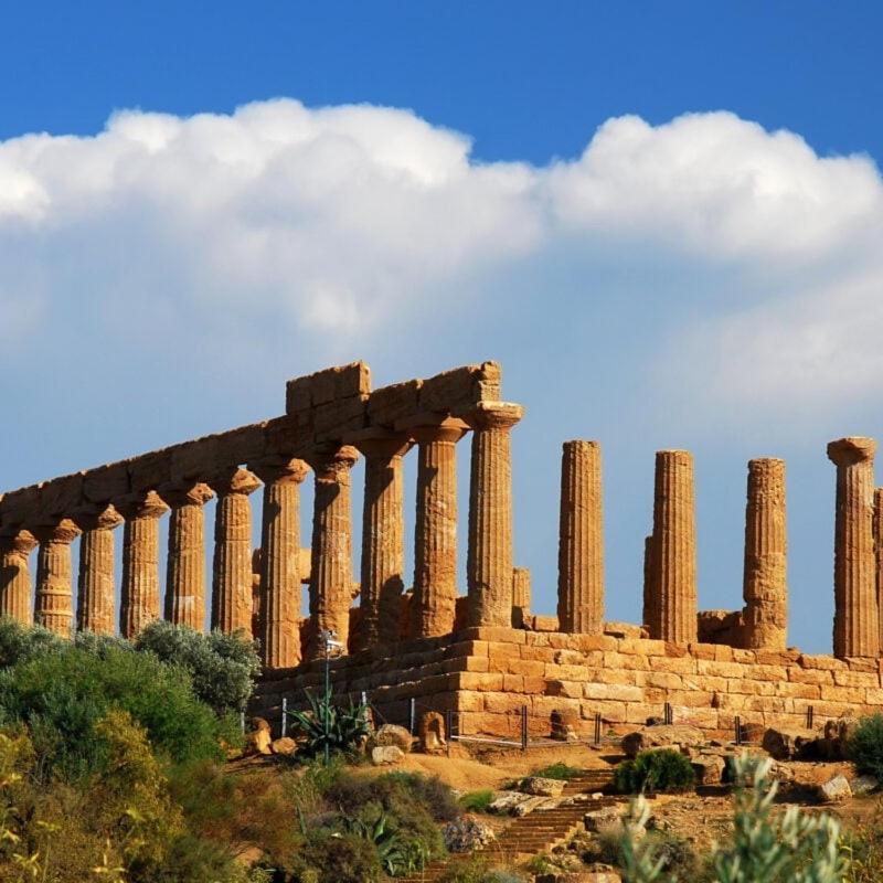 Le Scalette Del Centro Hotel Agrigento Luaran gambar